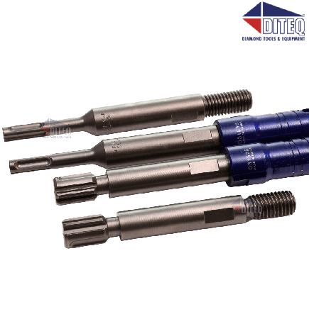 SDS Plus to 5/8"-11M Hammer Drill Adapter to core bits
