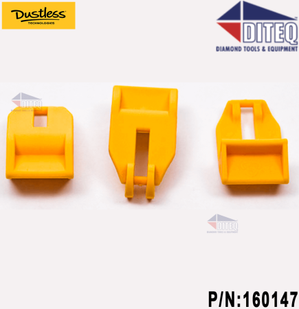 Dustless Wet/Dry Vacuum Lid Latch 6-Pack (Small)