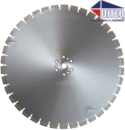 C-40 30" x .160" Blades for Shibuya Wall Saw 1-3/8" Arbor