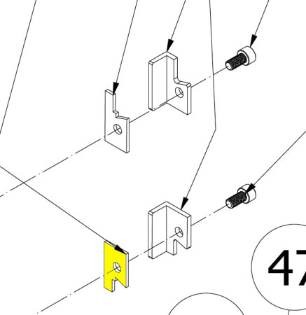 MITO QTH12 Nylon Lower Front Scraper