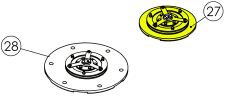Eagle 13" Drive Plate Low Profile Edger ㉗