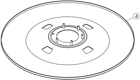 Eagle Pad Driver 27" Black Body No Face No Center Lock