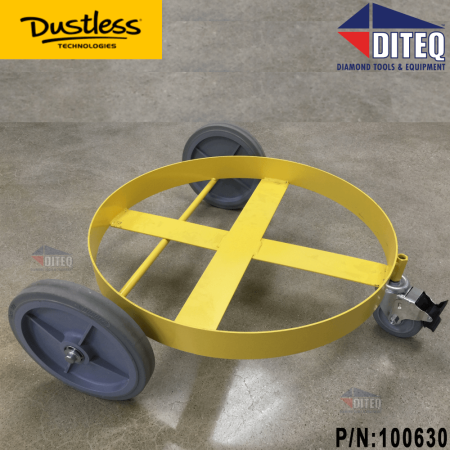 Dustless 55 Gal Drum Cart