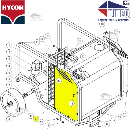 Hycon HPP18 Side Cover (Right)