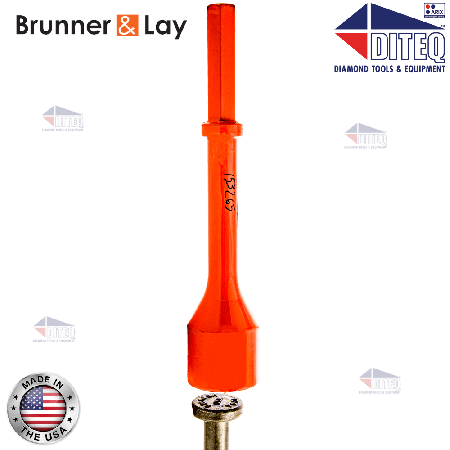 [White] 2" Tent Stake Driver | 1" x 4-1/4"