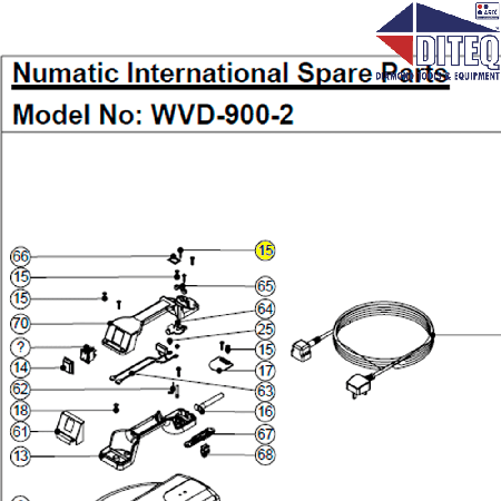 Nacecare Plastic Screw No6 X 5/8 Inch Long