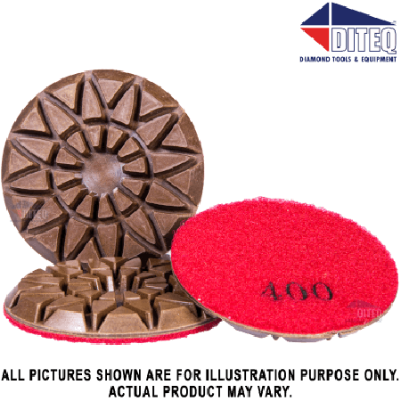 3" Rosette Wet/Dry Polishing Pads 1500 Grit | Discontinued Per Mike O'