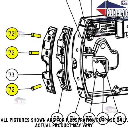 Stealth 12 Bumper Studs 