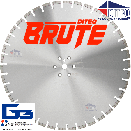 C-50AXBR Arix G3 BRUTE Hyd. Hand Saw Blades 16"x.165"x1" DP Flush