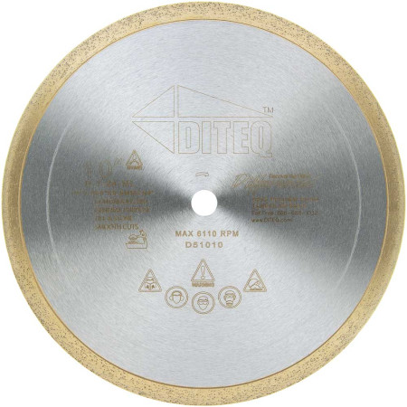 T-24 10" x .080" x 5/8" Tile and Porcelain Blades