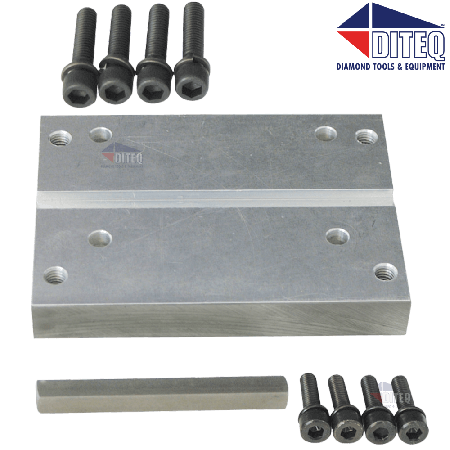 Shibuya R-20 Core Drill Motor Adapter Kits Most 2-7/8" Carriages to Shibuya R-2021