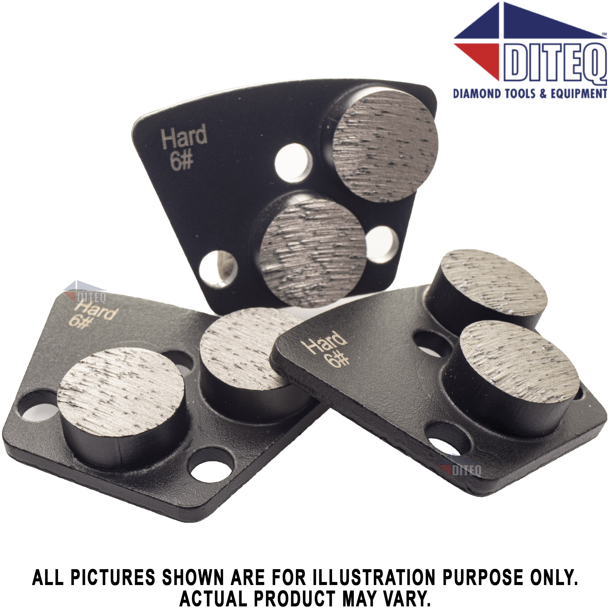 Magnetic Adapters For Trapezoid Diamond Grinding Discs for Scanmaskin 