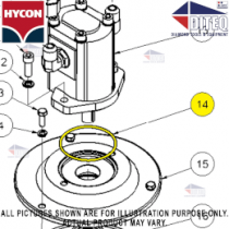 Hycon Trash Pump 4" O-Ring