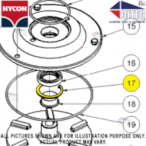 Hycon Trash Pump 4" Retaining Ring 