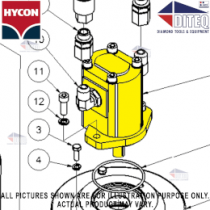 Hycon Trash Pump 4" Replacement Motor