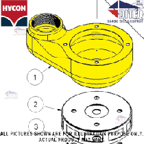 Hycon 2" Trash Pump Volute
