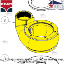 Hycon 3" Trash Pump Volute