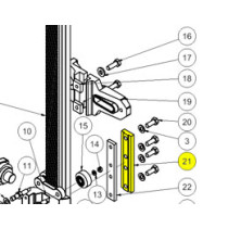Hycon Rail Saw Foot Extension piece 2