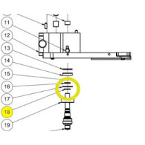 Hycon HPS12 Chain Saw | Retainer Ring (Parts & Accessories)