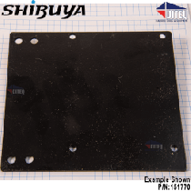 Shibuya ABV-Base | Mounting Plate | Gast Vac Pump