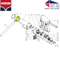 Hycon Core Drill Handle Ring W/Bushing