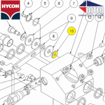 Hycon Disk Spring 8.2X20X1.0