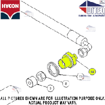 Hycon Fitting 3/8"x1/8"