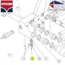 Hycon HPP9 Power Packs Fitting with reduction M4 