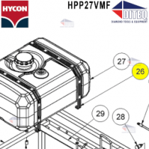 Hycon HPP27 Power Pack Fuel Tank Strap