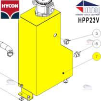 Hycon Hydraulic tank HPP18/23 (Old Frame Style)