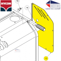 Hycon Power Packs Side Cover Left Side HPP-14