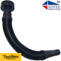 Dustless 1.25 x 18" Hose Adapter