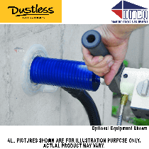 Dustless 1" - 4" Wet/Dry Bit Buddie for dust control