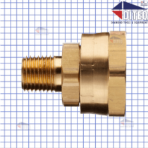 FITTING 1/4NPT-M TO 3/4GHT-F SWIVEL 