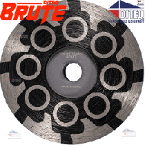 BRUTE 4" Wet/Dry Resin Filled Cup Wheels (Coarse)