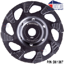 6" Turbo Low Profile Wheels for Hilti DG150 80 Grit