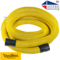 Dustless Hose 2" x 12.5 ft With Coupler 