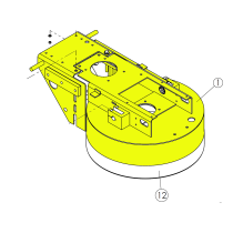 Eagle LX-30 Deck Floating Head 2PC ①