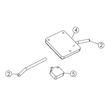 Eagle Clutch Switch Arm and Spring ②