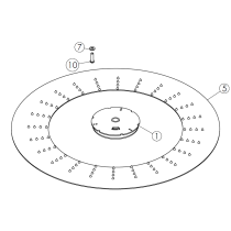 Eagle 27" Pad Face Mighty LOK Velcro ⑤