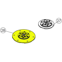 Eagle 19" Drive Plate Low Profile Edger ㉘