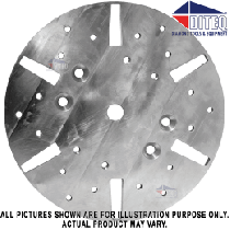 12" TEQ-Lok Adapter Plate For DP