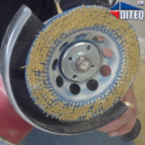 Vacuum Brazed Spike Discs Blue Cup Wheels