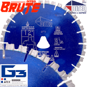 GC-65AXBRHN BRUTE Notched Blue Liberty Bell