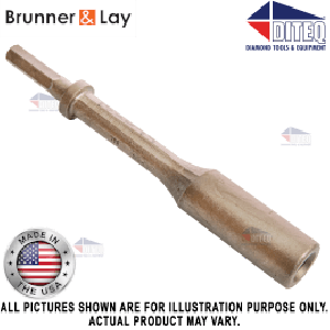 Ground Rod Driver .580" Hex Shank Round Collar 3/4