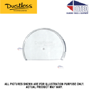 Clear Covers for Dustless Dustie for 4" & 5" Grinders