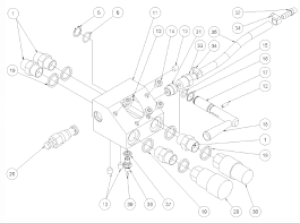 Hycon Pump Seal Ring 1/8" (37)