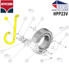Hycon Cooler pressure hose  HPP18/23V