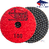 4" Wet Only-Polishing Pads [ 100 Grit ]