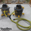 Dustless DustBuddie for High Speed Saw Dust Control